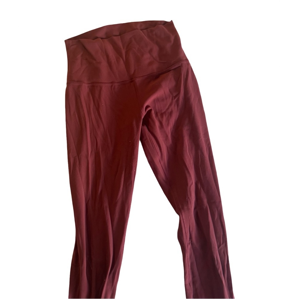 LULULEMON align 28” high rise leggings | Chianti Red | Size 6 | GUC - Picture 3 of 12